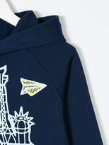 Thumbnail for your product : Kenzo Kids Statue of Liberty print hoodie