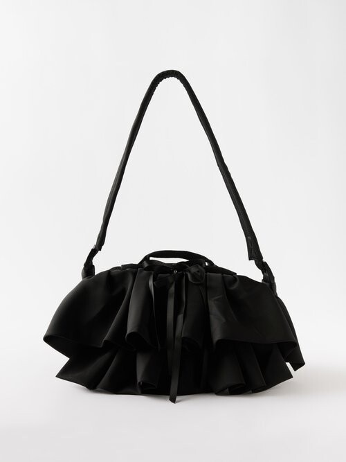 Black Nylon Shoulder Bag | ShopStyle