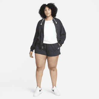 Nike Women's Sportswear Gym Vintage Shorts (Plus Size) in Black - ShopStyle