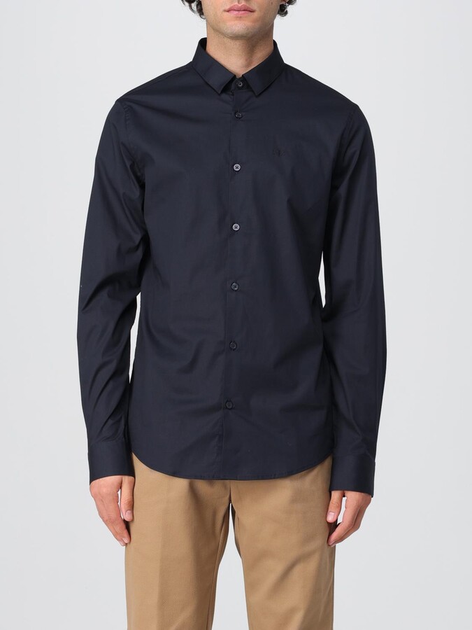 Armani Exchange Shirt Men color Navy