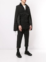 Thumbnail for your product : Fumito Ganryu Padded Cape Jacket