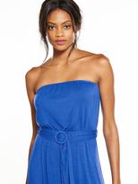 Thumbnail for your product : Very Strapless Belted Midi Dress