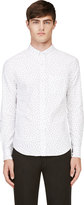 Thumbnail for your product : Band Of Outsiders White & Black Polka Dot Button-Down Shirt