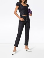Thumbnail for your product : Miaou Floral Embroidered Jeans