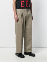 Thumbnail for your product : Raf Simons wide leg pleated trousers