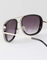 Thumbnail for your product : Jeepers Peepers Square Sunglasses With Double Brow