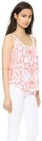 Thumbnail for your product : Milly Embroidered Tank