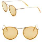 Thumbnail for your product : Oliver Peoples 51MM Round Sunglasses