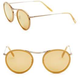 Oliver Peoples 51MM Round Sunglasses