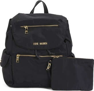 【WHO.A.U】Steve Nylon Drawstring Backpack Steve Nylon Drawstring Backpack - 후아유닷컴