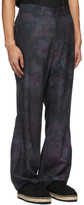 Thumbnail for your product : Needles Navy Uneven Dye Trousers