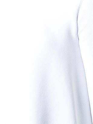 Derek Lam Long Sleeve Asymmetrical Crewneck Pullover