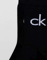 Thumbnail for your product : Calvin Klein 2 pack retro logo crew socks
