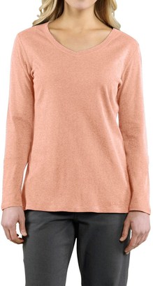 Carhartt Calumet V-Neck T-Shirt - Long Sleeve, Factory Seconds (For Women)