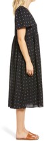 Thumbnail for your product : Madewell Dobby Puff Sleeve V-Neck Midi Dress