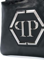 Thumbnail for your product : Philipp Plein skull embossed shoulder bag