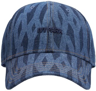 adidas x IVY PARK Ivy Park Monogram Denim Baseball Hat