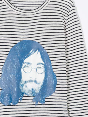 Simple John Lennon print T-shirt