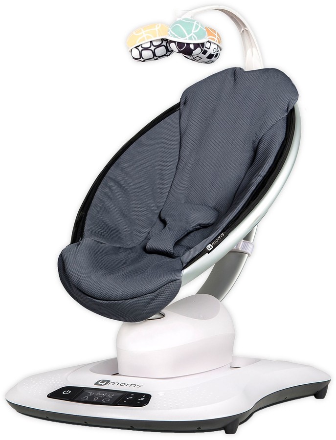 4moms& mamaRoo& 4 Cool Mesh Infant Seat in Dark Grey