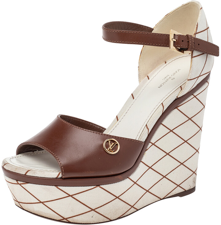 Louis Vuitton Women's Platform Sandals | ShopStyle