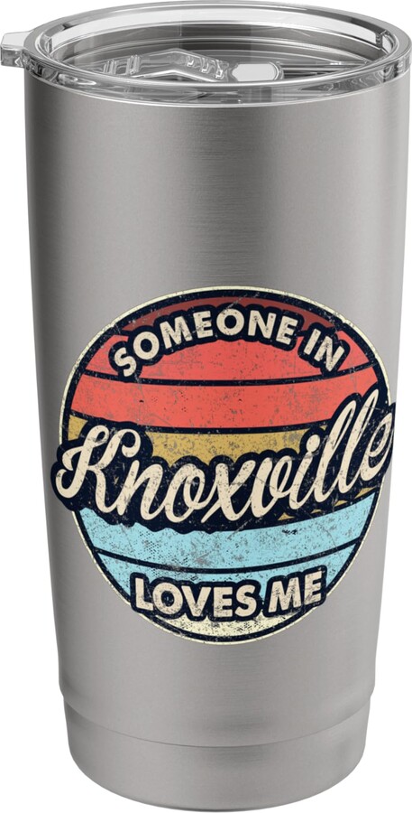 Someone Loves Me In US City Of Knoxville Tennessee Someone In Knoxville Loves Me City US USA Stainless Steel Insulated Tumbler