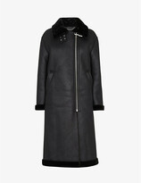Thumbnail for your product : Whistles Ultimate longline biker coat