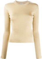 Thumbnail for your product : Fiorucci Side-Stripe Ribbed-Knit Jumper