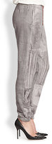Thumbnail for your product : Rag and Bone 3856 rag & bone/JEAN Denim-Print Cotton Track Pants