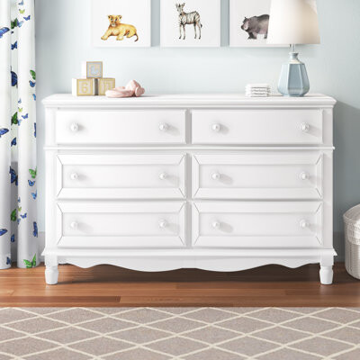 Three Posts Baby & Kids Acevedo 6 Drawer Double Dresser
