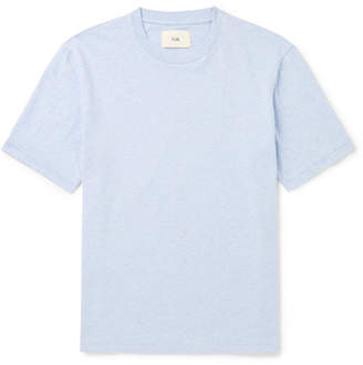 Folk Melange Cotton-Jersey T-Shirt
