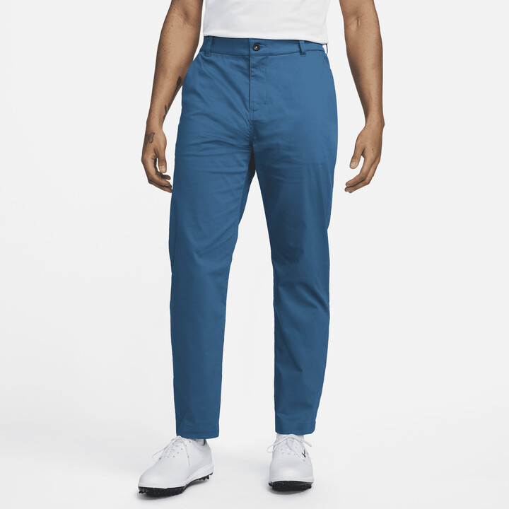 Nike Men's DriFIT UV Standard Fit Golf Chino Pants in Blue ShopStyle