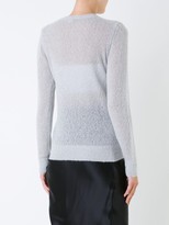 Thumbnail for your product : Michael Kors Collection Semi-Sheer Jumper