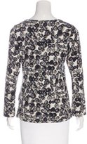 Thumbnail for your product : Piazza Sempione Printed Long Sleeve Top