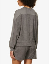 Thumbnail for your product : Varley Lyle mock-neck cotton-towelling jumper