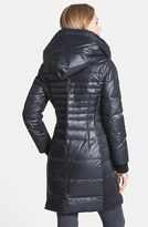 Thumbnail for your product : Elie Tahari 'Paula' Knit Trim Hooded Down Coat