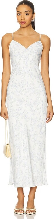 Theory Seamed Slip Dress