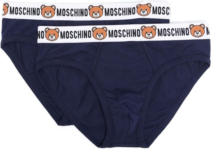 Moschino Blue Teddy Bear Boxers Moschino