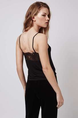 Topshop Lace insert cami