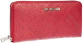Thumbnail for your product : Love Moschino Embossed Logo Zip Around Wallet