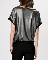 Thumbnail for your product : Maje Top - Garenne Metallic