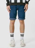 Thumbnail for your product : Topman Indigo Slim Fit Denim Shorts
