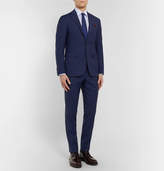 Thumbnail for your product : Turnbull & Asser Blue Slim-Fit Checked Cotton Shirt