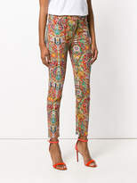 Thumbnail for your product : Etro printed skinny jeans