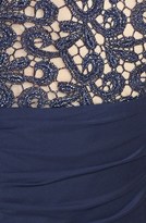 Thumbnail for your product : Xscape Evenings Chemical Lace & Jersey Ruched Sheath