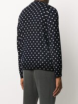 Thumbnail for your product : Comme des Garcons polka-dot print V-neck sweater