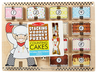 Stacking Wooden Chunky Puzzle - Counting Cakes