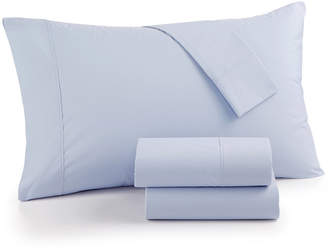 Aq Textiles CLOSEOUT! NuPercale 4-Pc King Sheet Set, 600 Thread Count Percale Cotton Blend