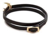 Thumbnail for your product : McQ Swallow Mini Wrap Bracelet