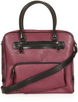 Thumbnail for your product : Topshop Merino Zip Pocket Luggage Bag