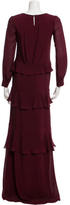 Thumbnail for your product : Vilshenko Long Sleeve Maxi Dress